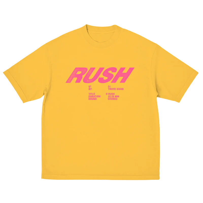 Troye Sivan - Rush T-Shirt