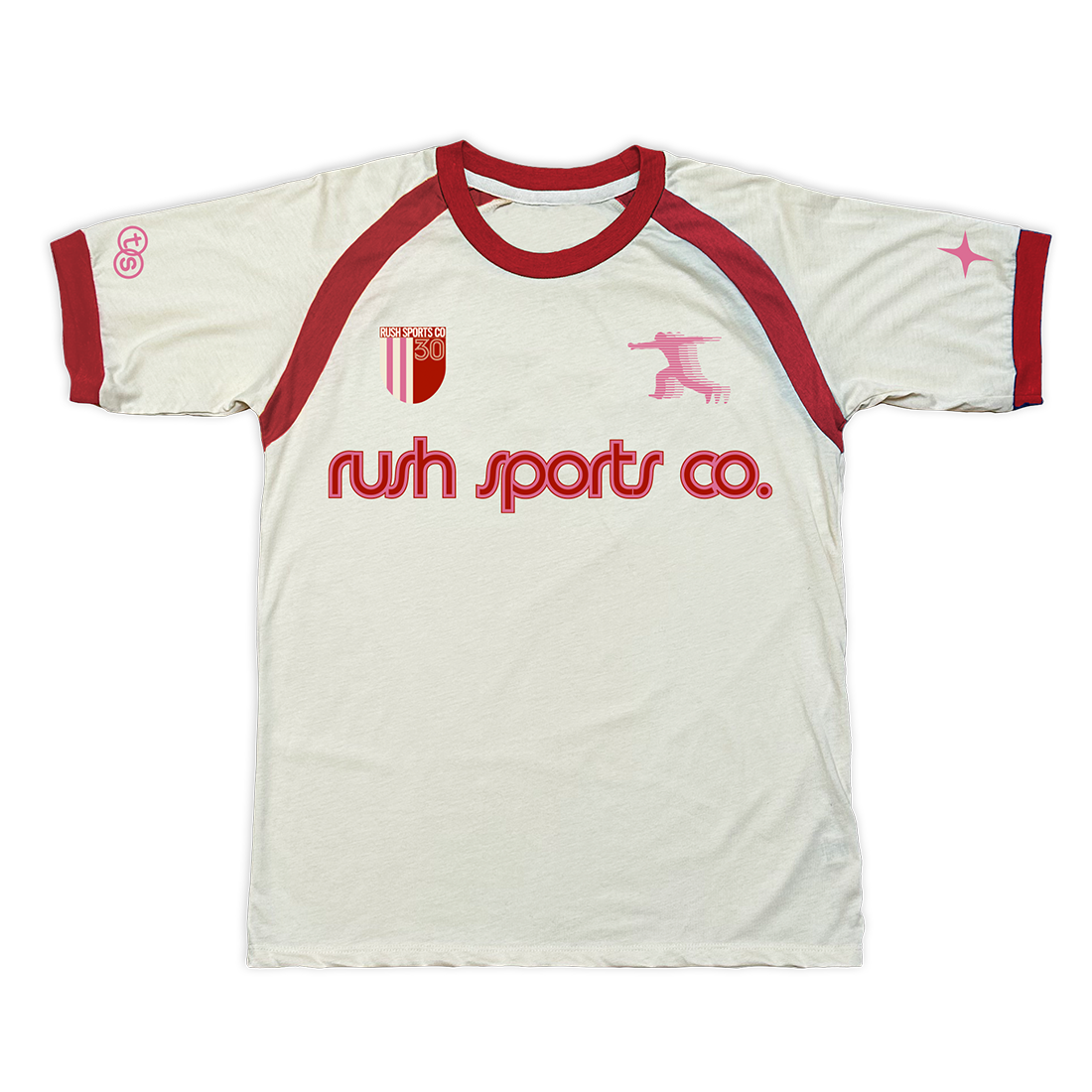 Troye Sivan - RUSH SPORTS CO 30 WHITE TEE